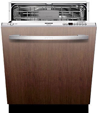 Siemens SL65A703UC Fully Integrated Dishwasher with 5 Wash Cycles Flow Through Water Heater Wash Sensor activeLight Wash Status Indicator and 48 dBA Silence Rating Requires Custom Panel Handle