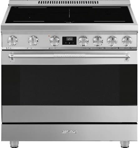 Smeg induction hob with knobs outlet