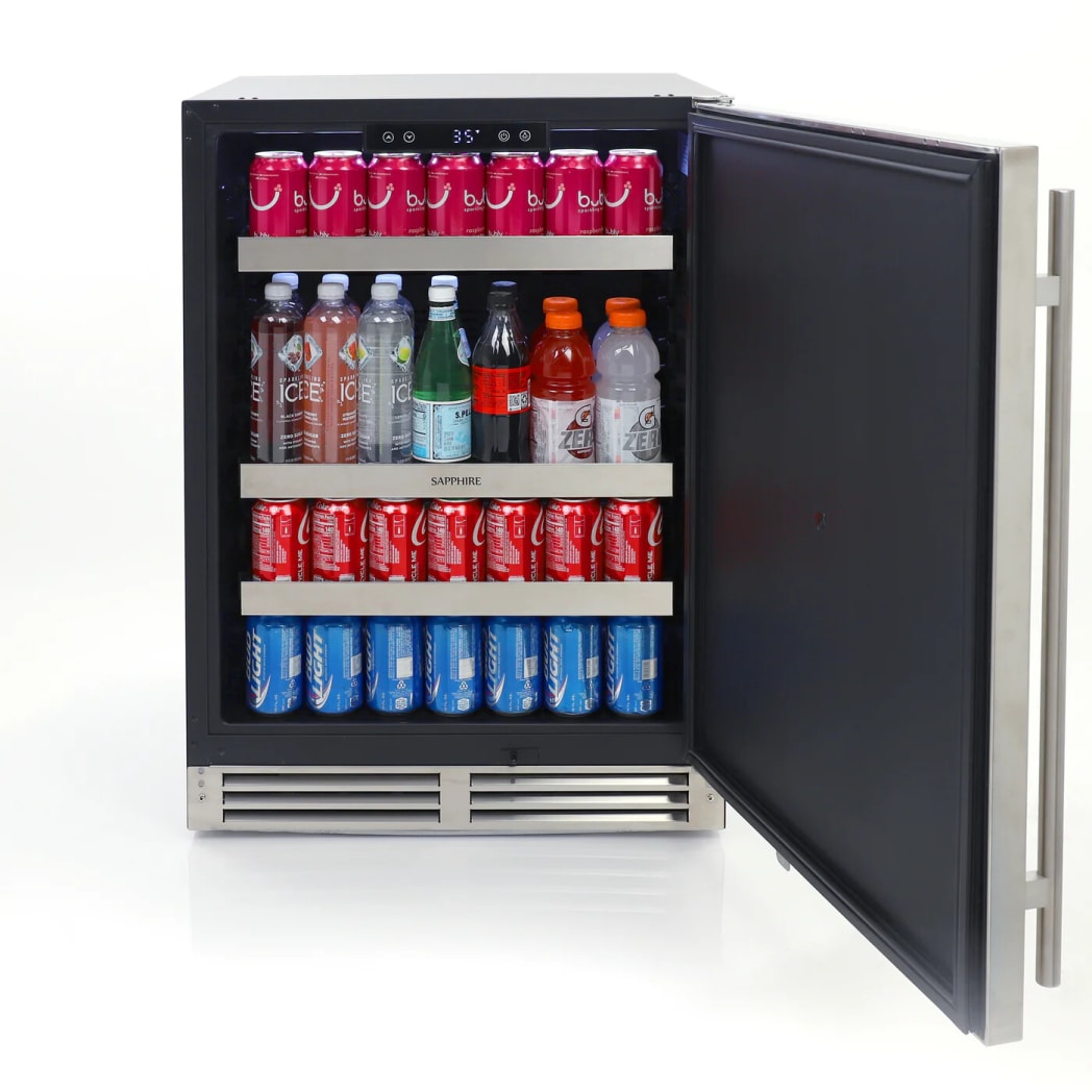 Sapphire SR243SSPR 24 Inch Panel Ready Indoor/Outdoor Freestanding