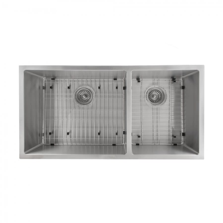 ZLINE SR60D36 36 Inch Double Bowl Sink with Industrial Grade