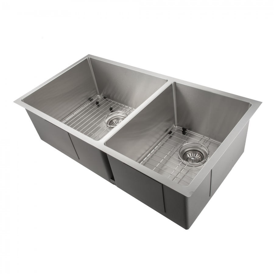 ZLINE SR60D36 36 Inch Double Bowl Sink with Industrial Grade