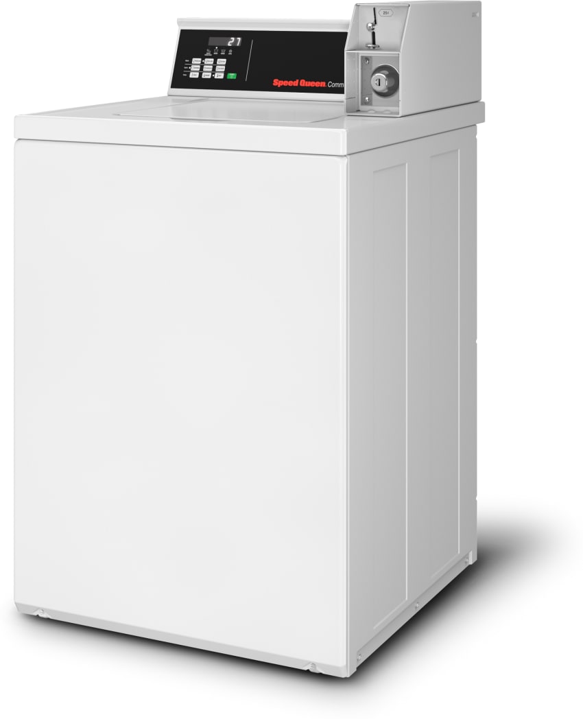 Speed Queen TV6000WN 26 Inch Commercial Top-Load Washer with 3.19 Cu. Ft. Capacity, 27 Cycle Selections, Quantum® Gold Pro Control, 710 RPM Speed, Advanced Suspension System, and cULus Approved: Coin Box Not Included (This model is for Speed Queen TV6000WN 26 Inch Commercial Top-Load Washer with 3.19 Cu. Ft. Capacity, 27 Cycle Selections, Quantum® Gold Pro Control, 710 RPM Speed, Advanced Suspension System, and cULus Approved: Coin Box Not Included (This model is for