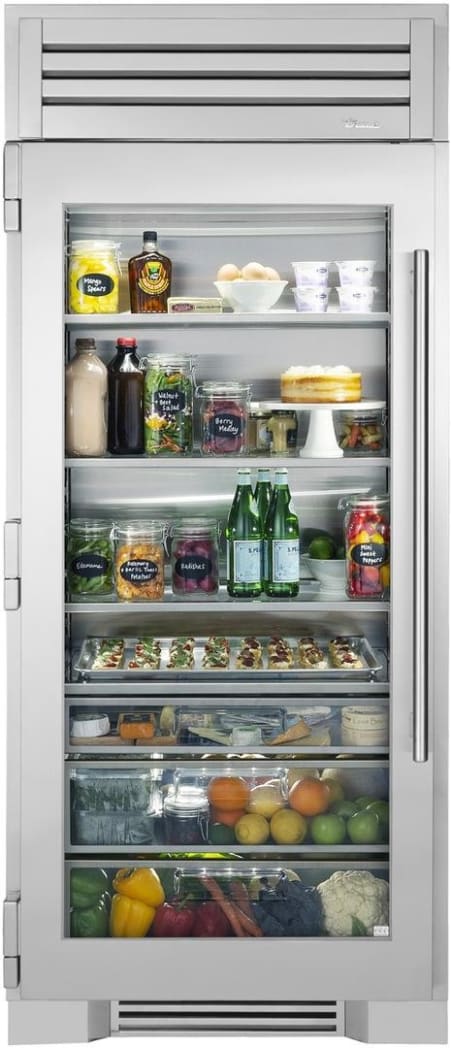 True Residential TR36REFLSGA 36 Inch Refrigerator Column with 19.7
