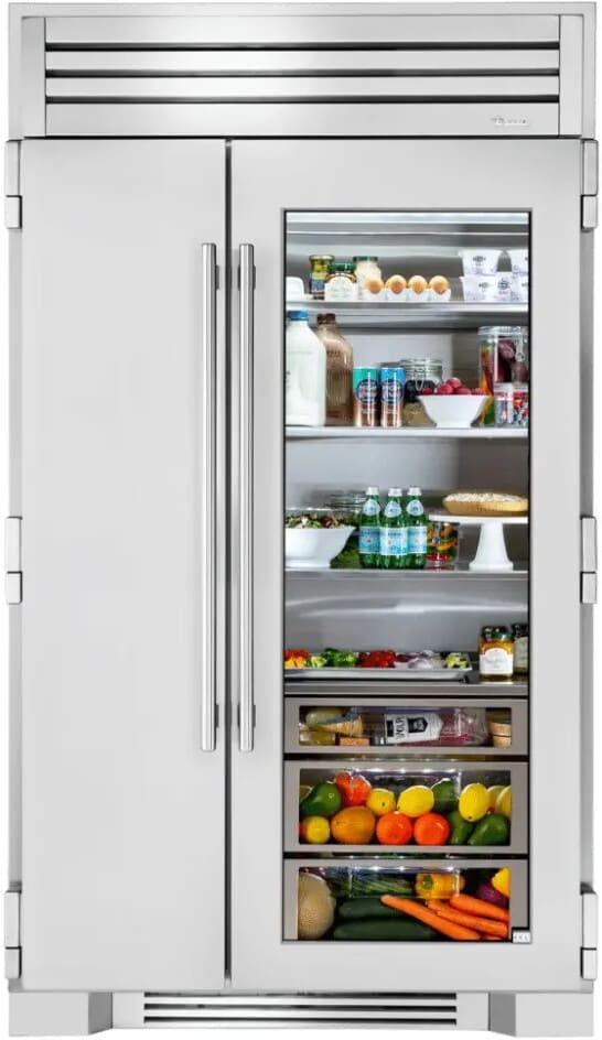 True Residential TR48SBSSGC 48 Inch Built-In Side by Side