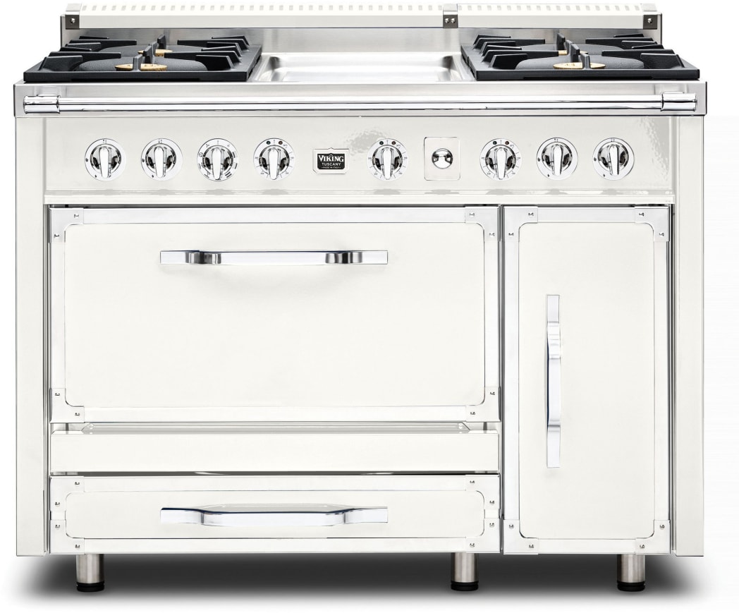 ダブルウィングTG×20 XL１２００V Viking TVDR4814GPW 48 Inch Freestanding Dual Fuel Range with 4