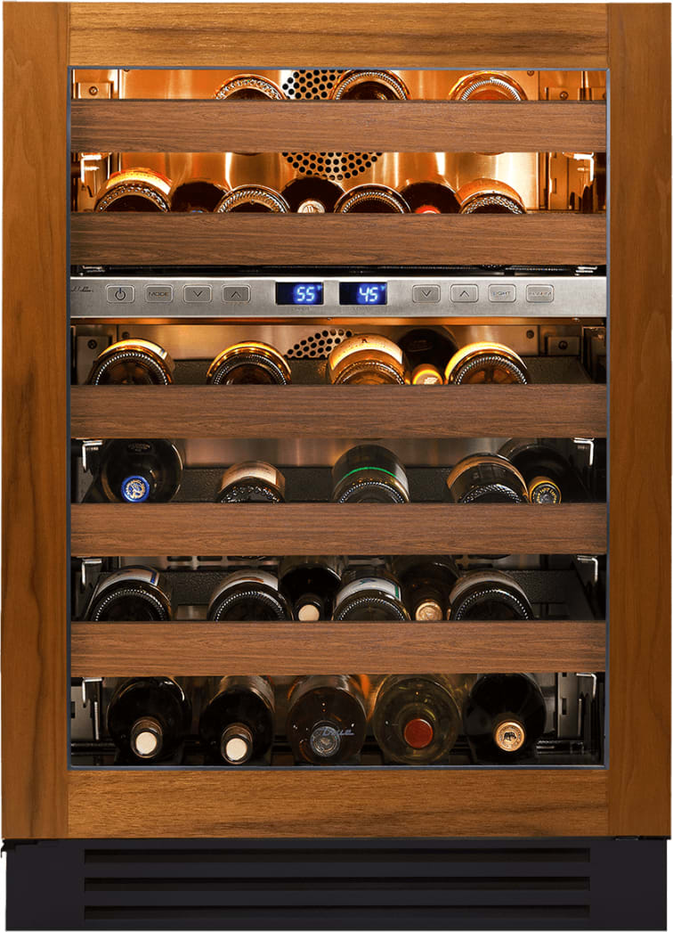 True Residential TWC24DZLOGC 24 Inch Undercounter Dual-Zone Wine