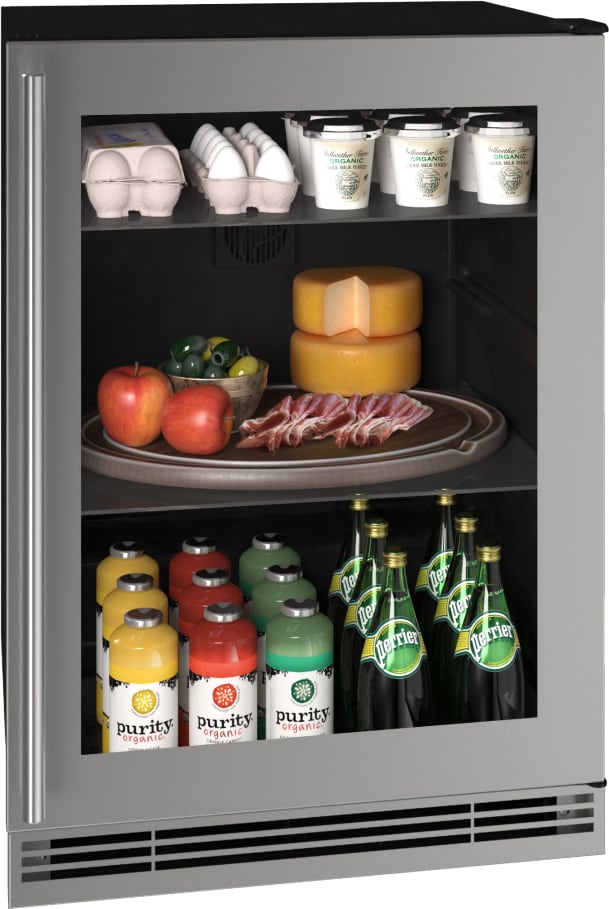 U-Line UHRE124SG81A 24 Inch Compact Refrigerator with 5.7 Cu