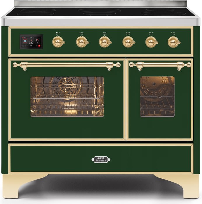 Ilve UMDI10NS3EGG 40 Inch Freestanding Induction Range with 6