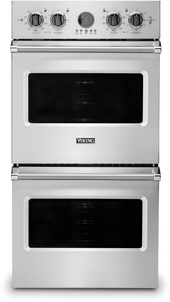 Viking VDOE527SS 27 Inch Double Convection Electric Wall Oven with