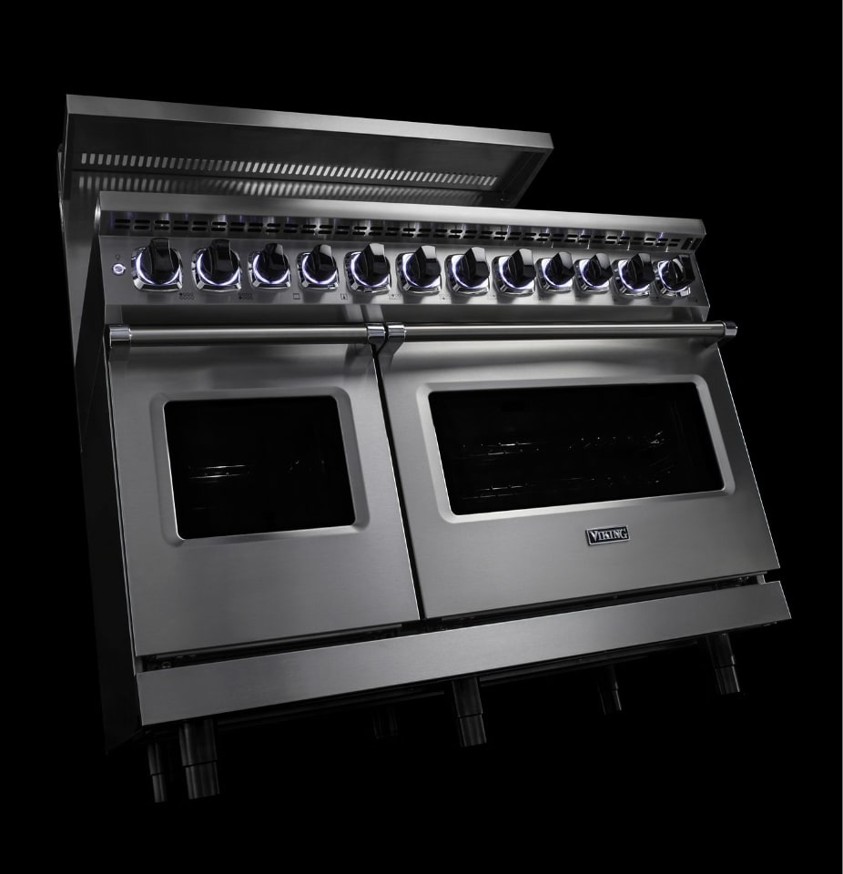 Viking VDR74826GCS 48 Inch Freestanding Dual Fuel Range with 6