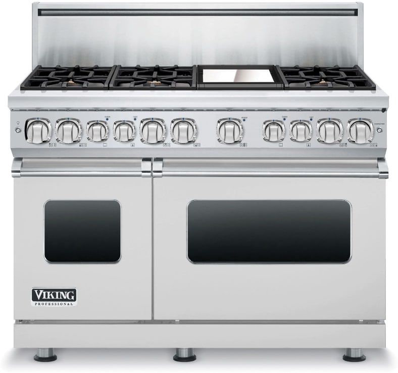 Viking VDR7486GSS 48 Inch Freestanding Professional Dual Fuel