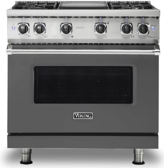 Viking VGR5364GDG 36 Inch Freestanding Professional Gas Range with
