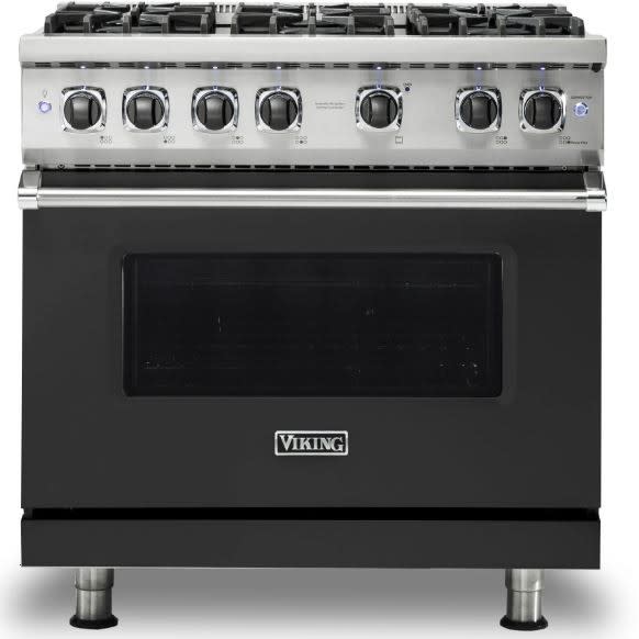 Viking VGR5366BCS 36 Inch Freestanding Professional Gas Range with