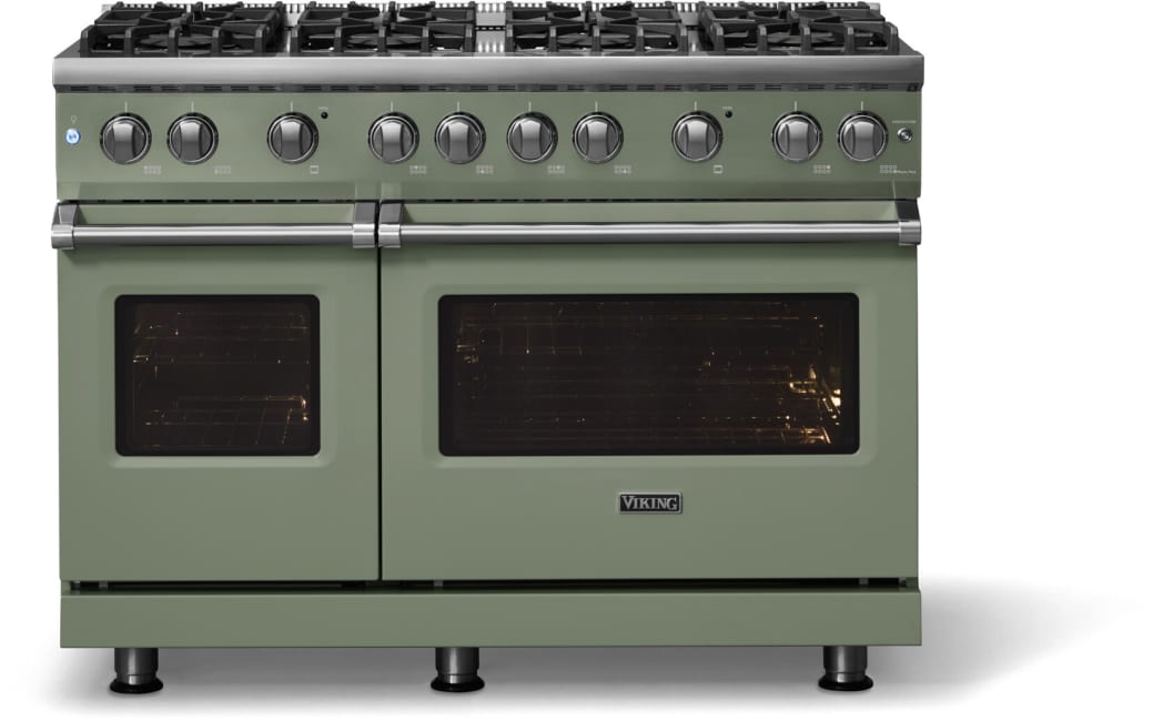 Viking VGR54848BEULP 48 Inch Freestanding Gas Range with 8 Sealed