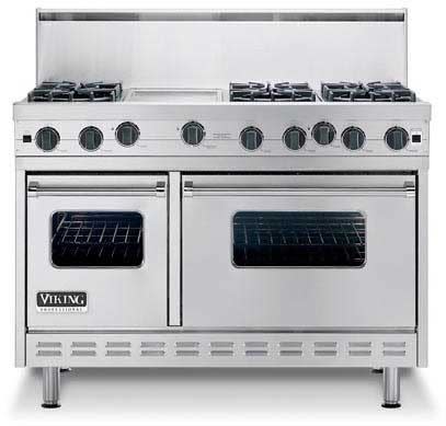 Viking VGRC4854GDSS 48 Inch Pro-Style Commercial-Depth Gas Range