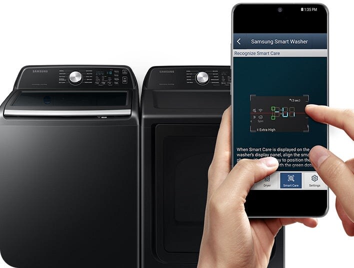 Samsung WA46CG3505AV 27 Inch Smart Top Load Washer with 4.6 cu. ft