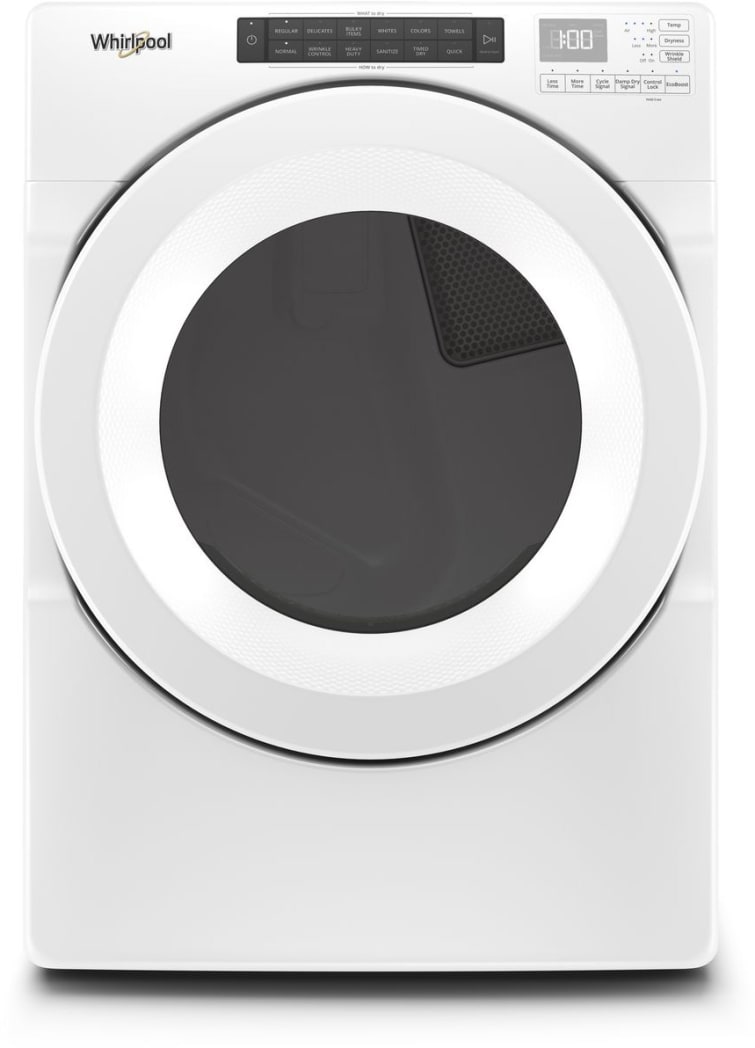 Whirlpool WGD560LHW 27 Inch Gas Dryer with 7.4 Cu. Ft. Capacity