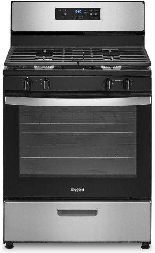 Whirlpool gas stove with oven cheap