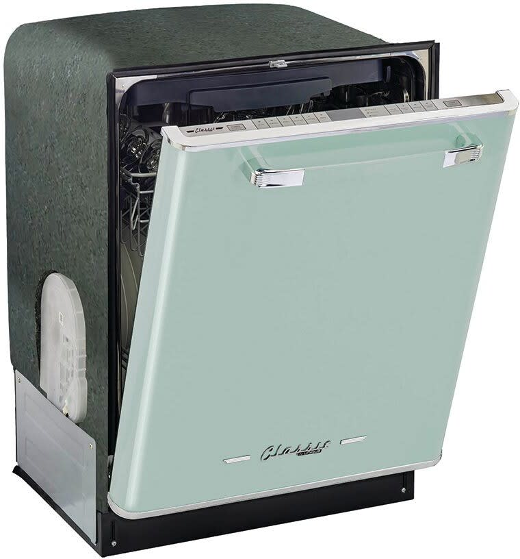 White retro dishwasher cheap