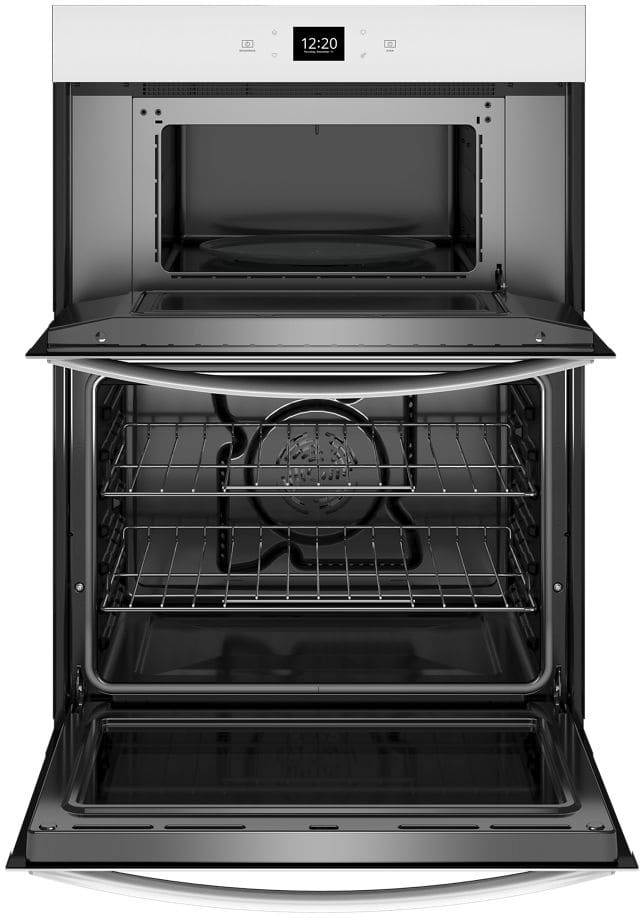 Whirlpool WOEC5027LW 27 Inch Combination Smart Wall Oven with 4.3