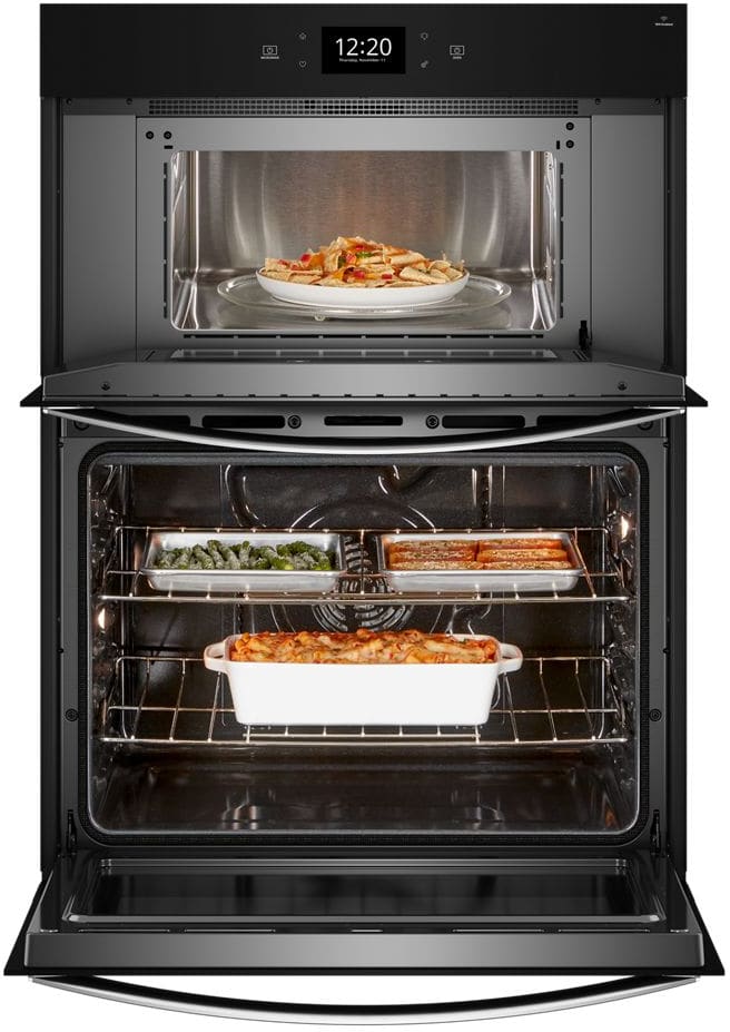 Whirlpool WOEC7027PZ 27 Inch Combination Smart Wall Oven with 4.3
