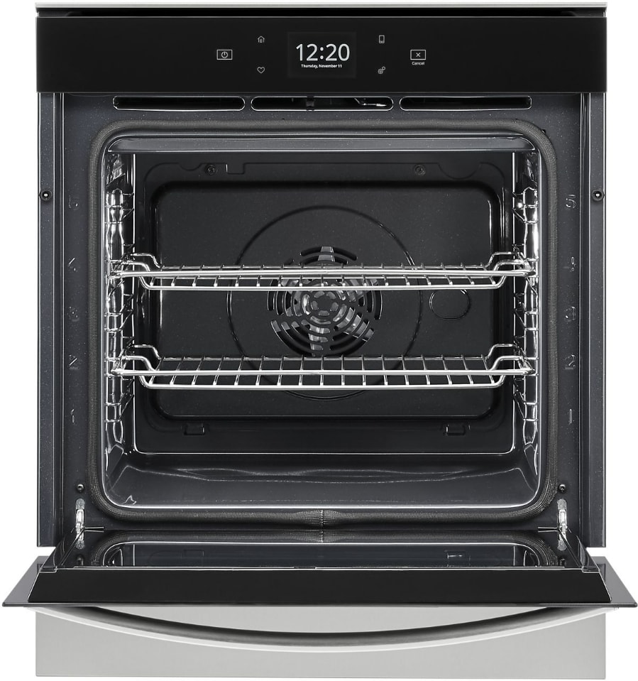 Whirlpool WOS52ES4MZ 24 Inch Single Smart Electric Wall Oven with