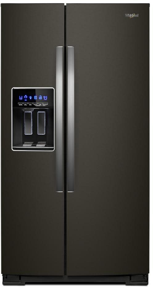 Whirlpool Side x Side Fridge (WRS588FIHV) - Black Stainless Whirlpool Side x Side Fridge (WRS588FIHV) - Black Stainless