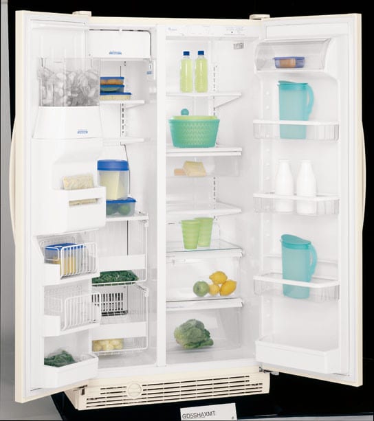 Whirlpool ED2SHAXMT 21.9 Cu. Ft. Side by Side Refrigerator with
