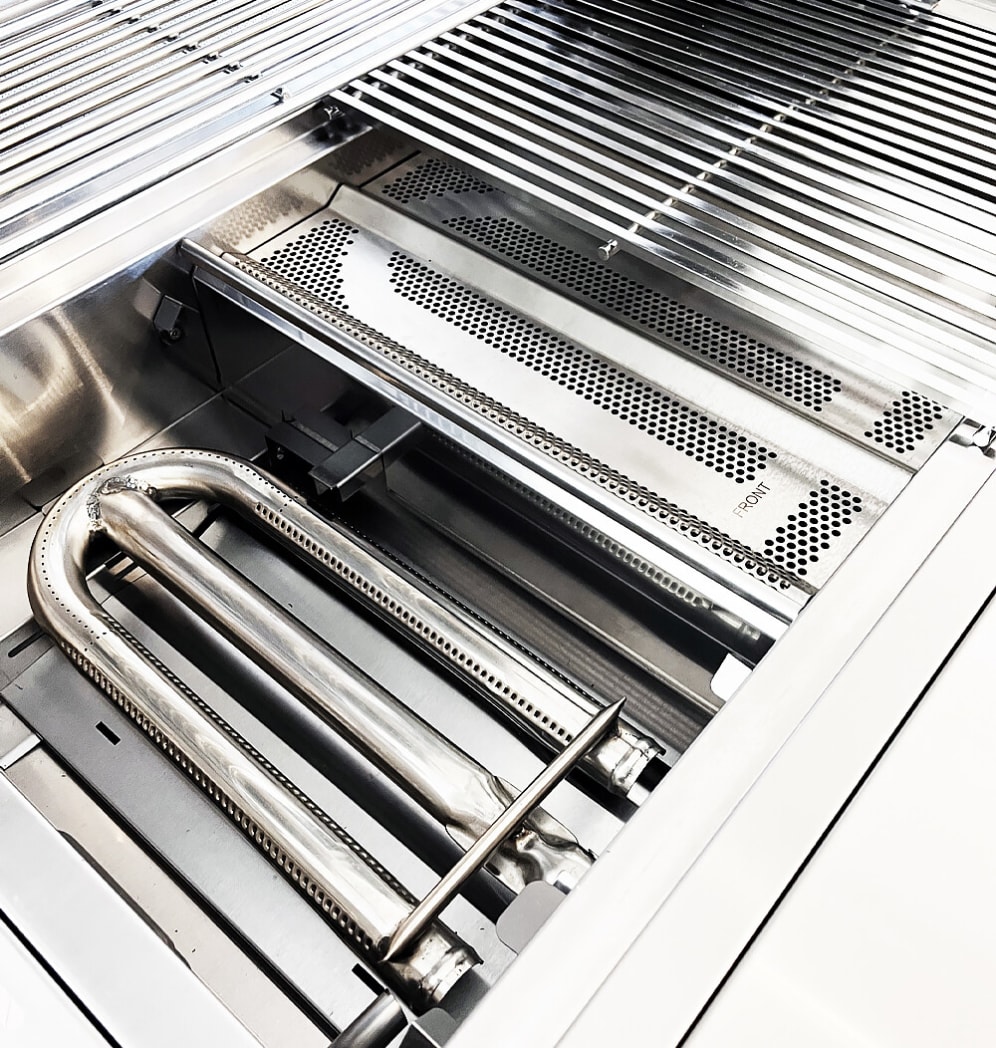 XO XOGRILL32XLTN 32 Inch Built-In Gas Grill with 3 Stainless Steel