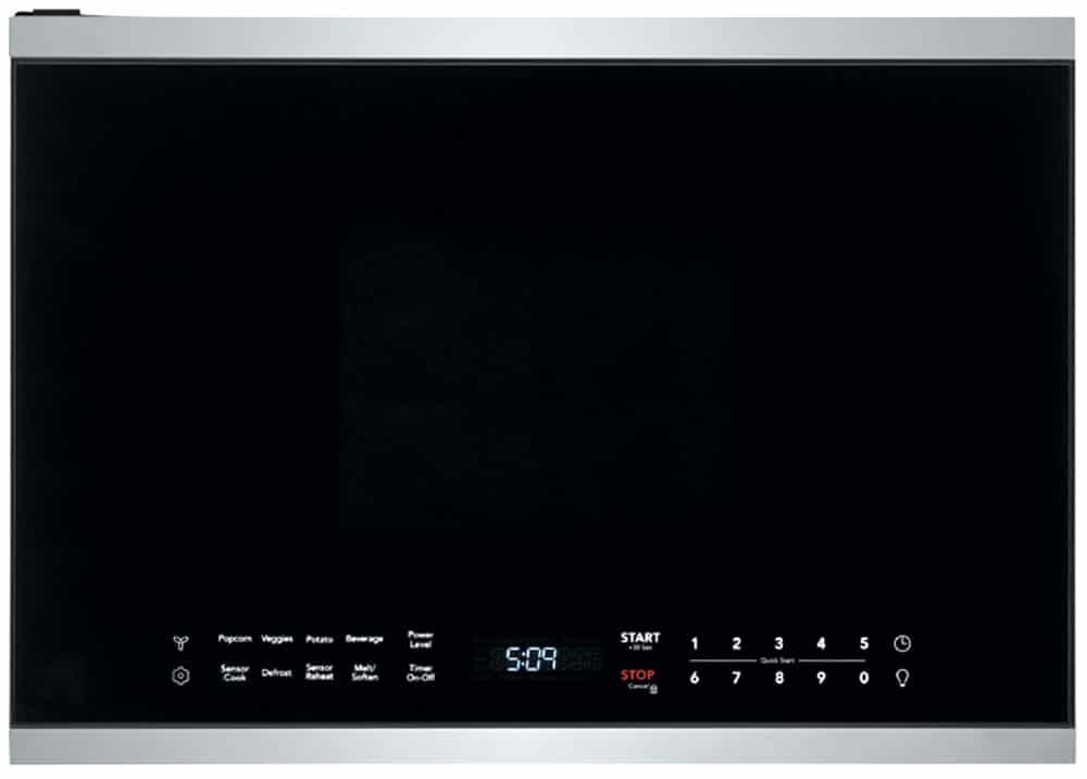 XO XOOTR24BS 24 Inch Over the Range Microwave with 2 Speed 300 CFM