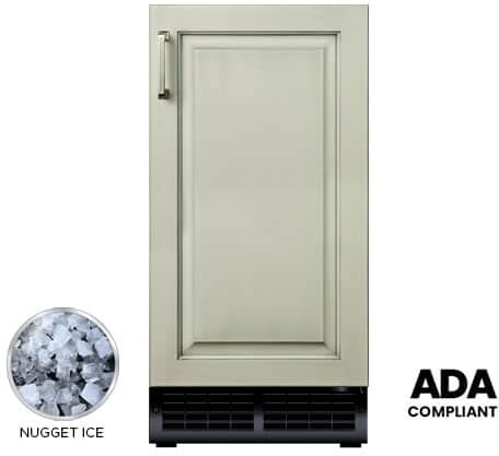 XO XOUIM1585NOA 15 Inch Panel Ready Built-In Undercounter Nugget