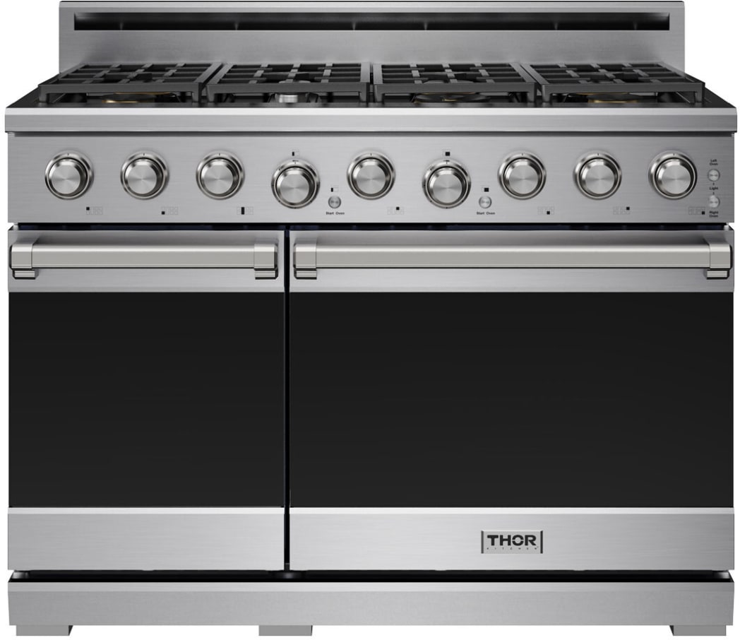 Thor Kitchen XRG48ELP 48 Inch Freestanding Gas Range with 7 Sealed