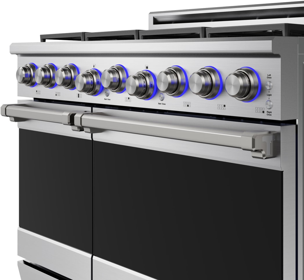 Thor Kitchen XRG48ELP 48 Inch Freestanding Gas Range with 7 Sealed