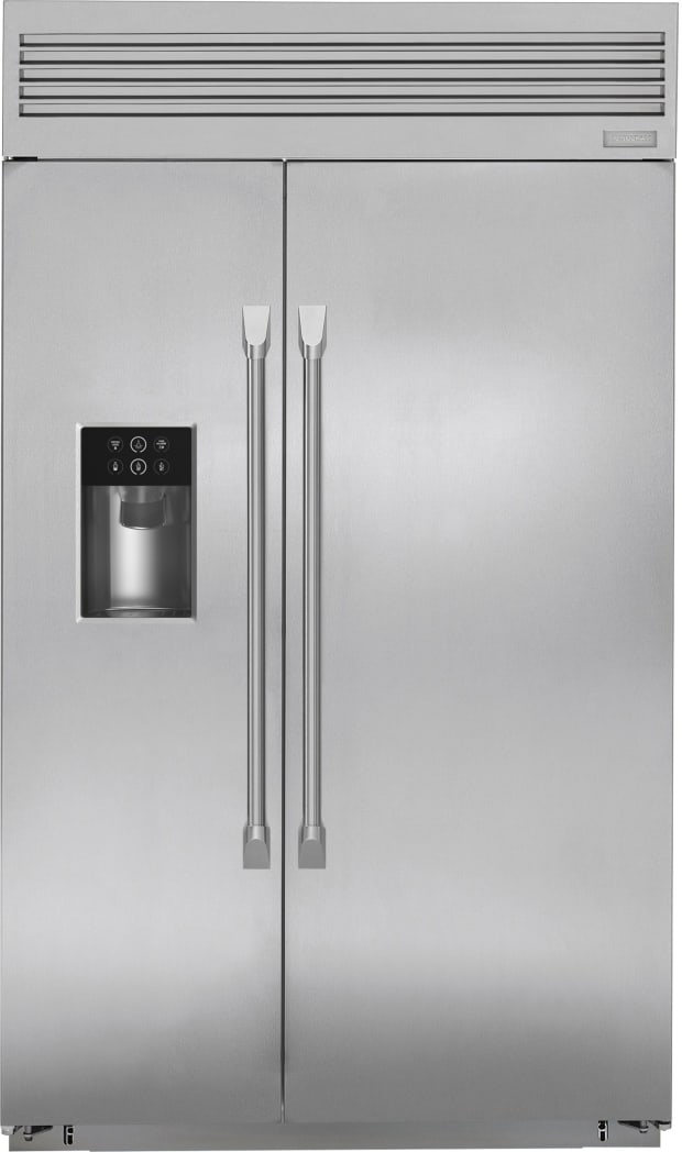Monogram ZISP480DKSS 48 Inch Built-in Side-by-Side Refrigerator