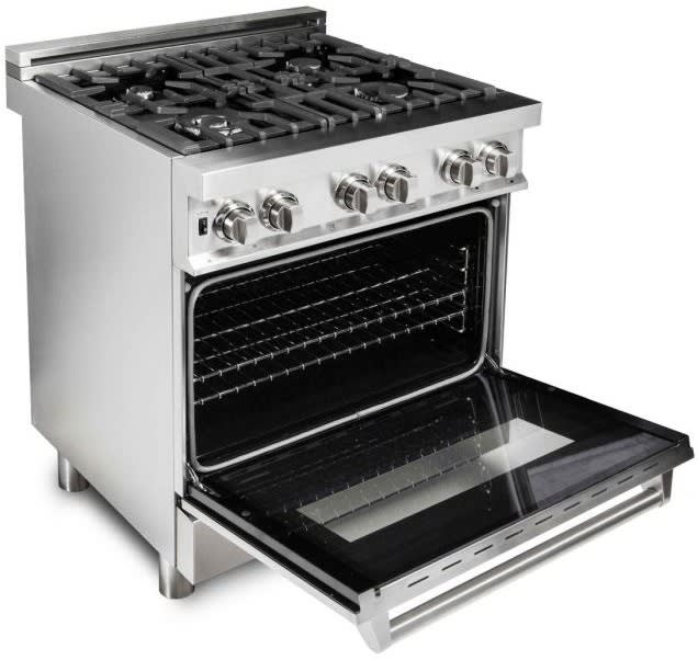 ZLINE RA30 30 Inch Freestanding Professional Dual Fuel Range