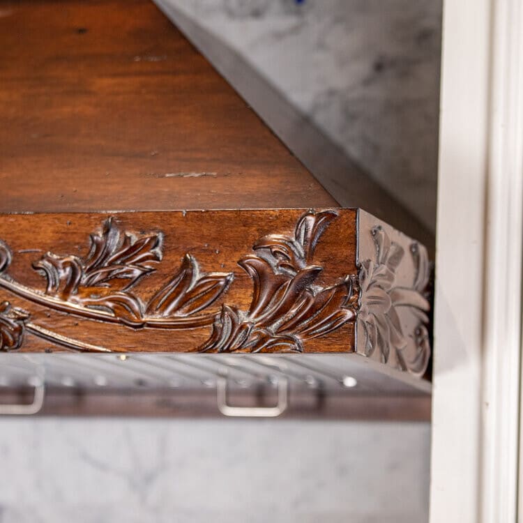 ZLINE KBRRC36 Wooden Wall Mount Range Hood with 4-Speed 400 CFM