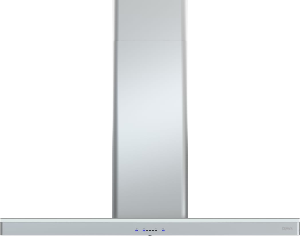 Chill Zephyr ZLUM90CS Luce Wall Mount Range Hood with 5-Speed 600