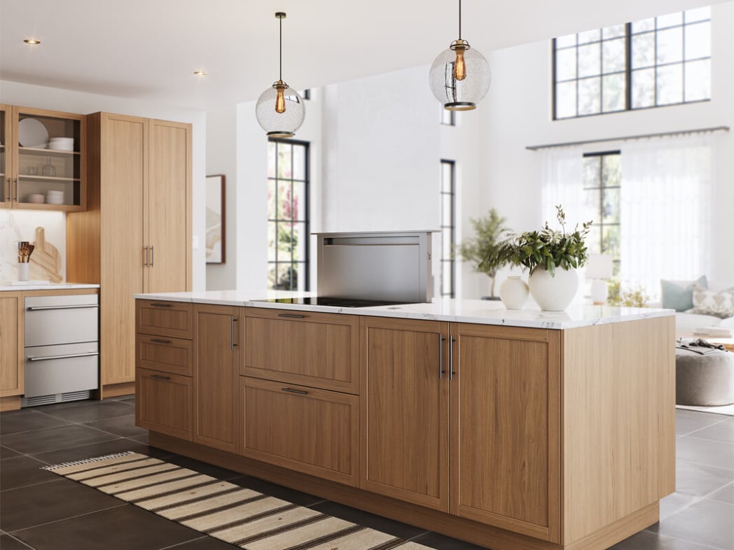 Zephyr ZTVE36AS Downdraft Range Hood with 3-Speed/600 CFM Blower