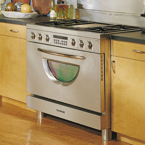 Heartland 3635 36 Inch Professional Dual Fuel Range with Third Element