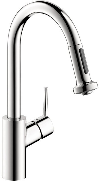 Hansgrohe 04286000 Single Lever Pull Down Kitchen  Faucet  