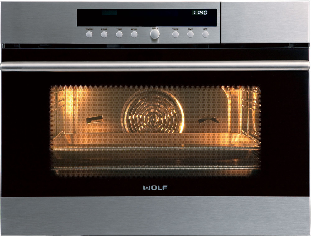 Wolf CSO24TESTH 24 Inch Steam Oven with 1.8 cu. ft. Convection Capacity
