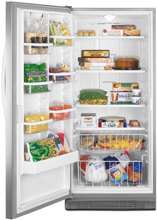 Whirlpool EV188NYWS 17.7 cu. ft. Upright Freezer with 4