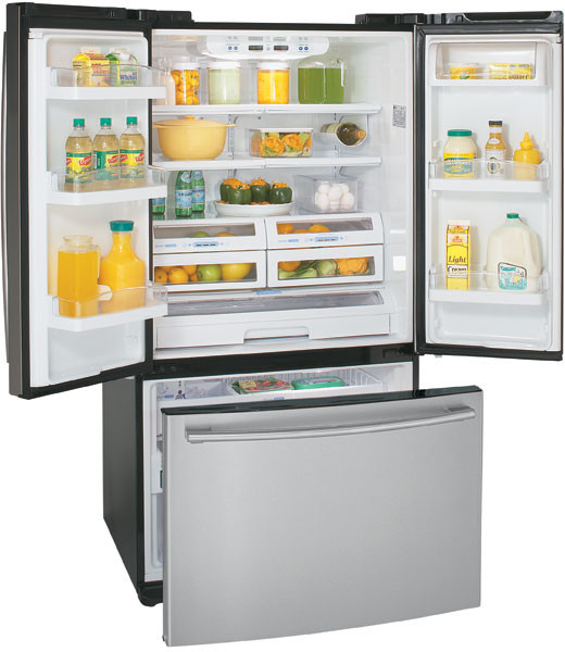 LG LFC25760ST 25 Cu. Ft. French Door Refrigerator with ...