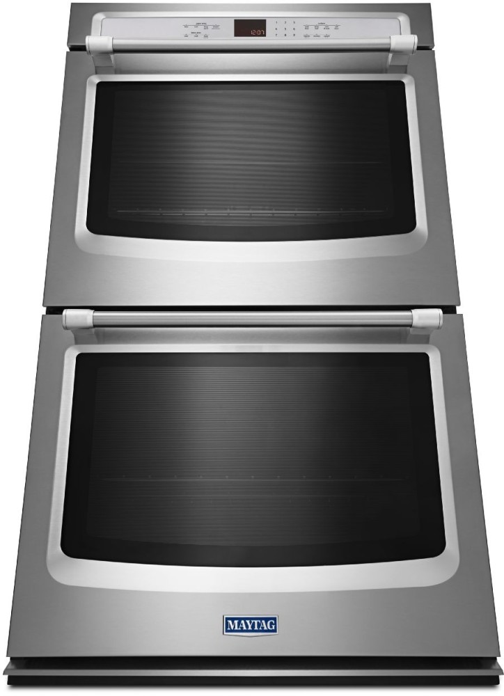 Maytag MEW9627DS 27 Inch Double Electric Wall Oven with 4.3 cu. ft. Capacity Each, EvenAir True
