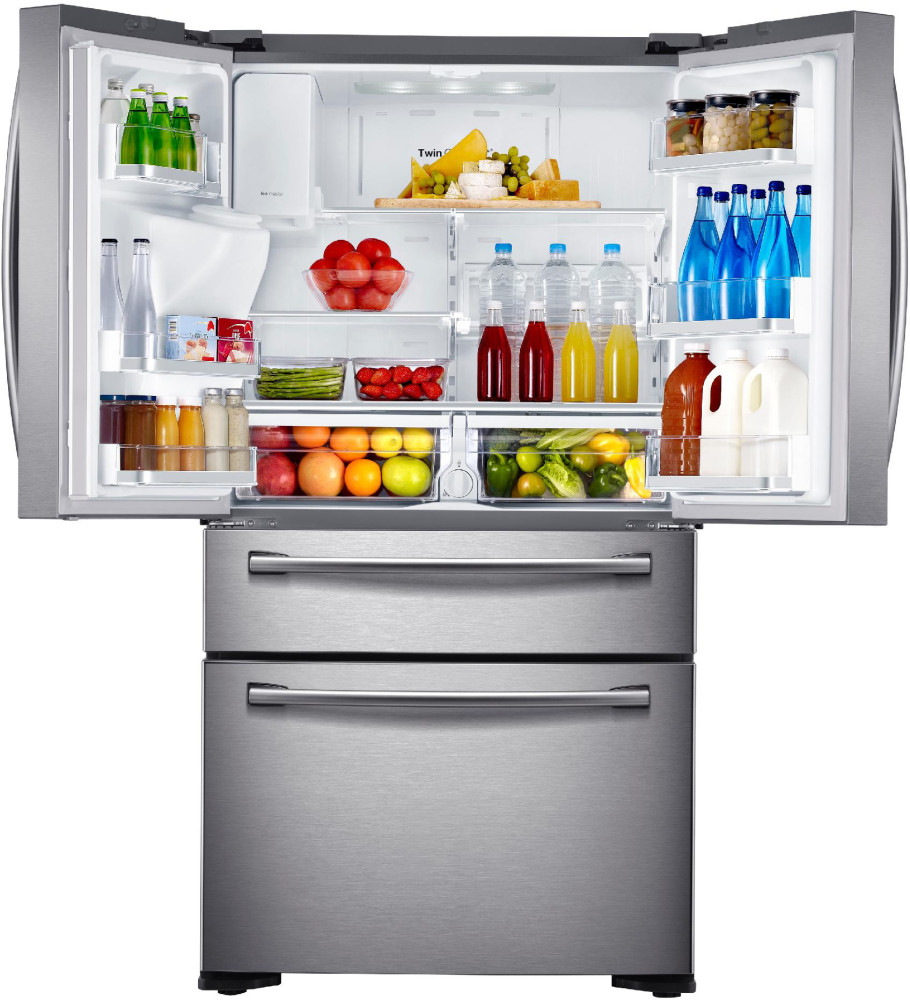 Samsung RF24FSEDBSR 36 Inch Counter Depth French Door Refrigerator with