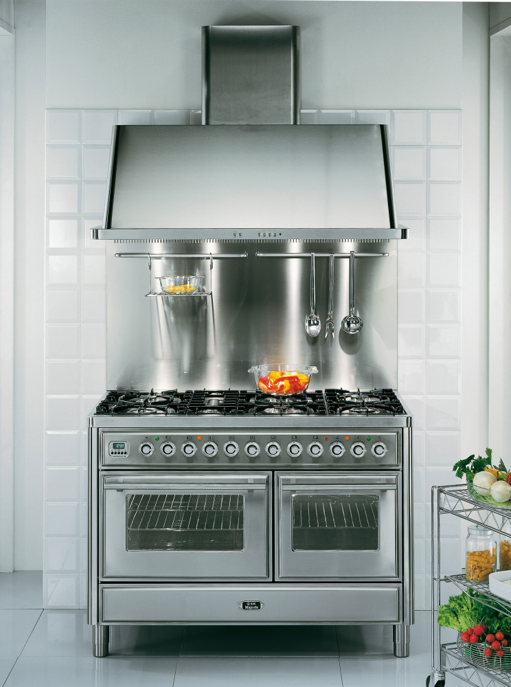 Roma SD 100cm XG Dual Fuel Range Cooker | ILVE Appliances Ilve UMT120S5MPBL 48 Inch Traditional-Style Dual-Fuel ...