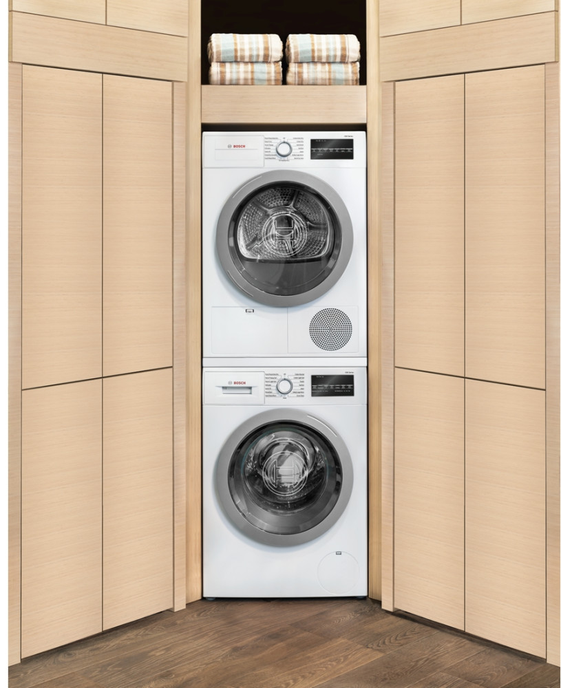 Bosch WTG86401UC 24 Inch 4.0 cu. ft. Ventless Electric Dryer with 15