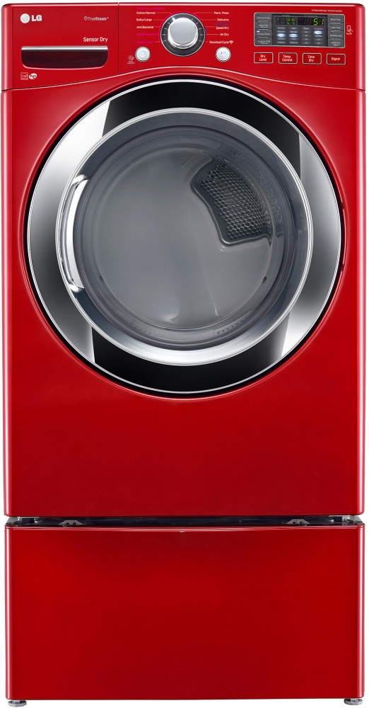 LG DLEX3370 27 Inch 7.4 cu. ft. Electric Dryer with 10 Drying Programs