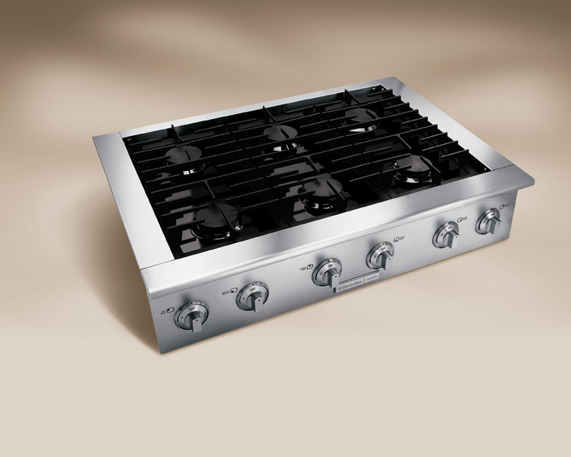 Electrolux E36GC76EPS 36 Inch Sealed Burner SlideIn Gas Cooktop with