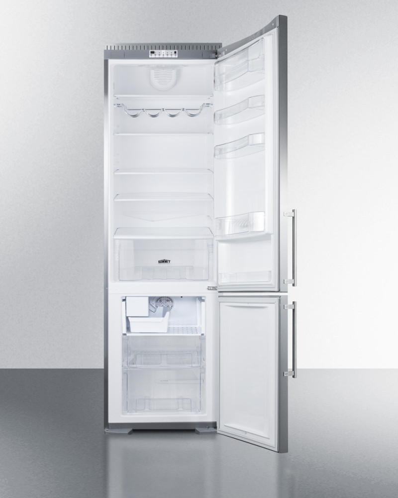 Summit FFBF181SSBIIM 24 Inch Bottom Freezer Refrigerator ...